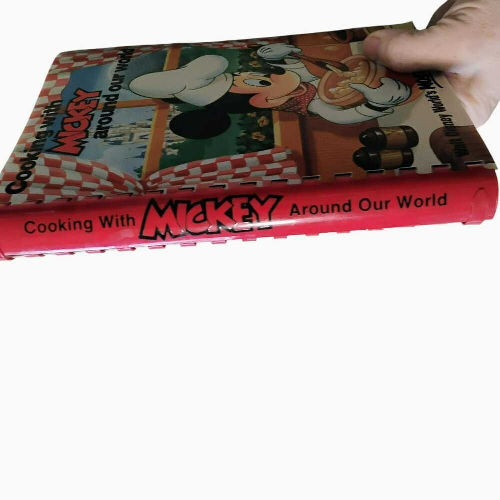 Disney Vintage Cooking With Mickey Around Our World Recipe Book, 1986 Cookbook - Picture 3 of 13